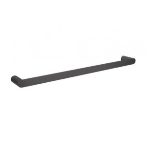 Esperia Gun Metal Grey Solid Brass Single Towel Rail 600mm